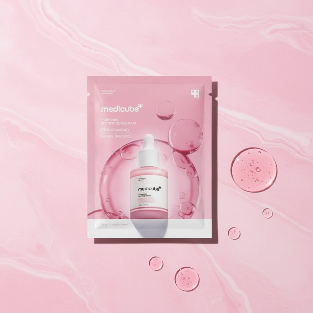 Medicube PDRN Pink Peptide Serum Mask