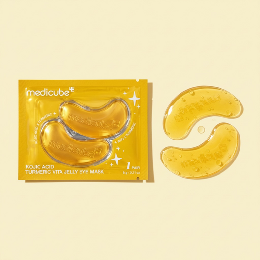Medicube Kojic Acid Turmeric Vita Jelly Eye Mask (1 par)
